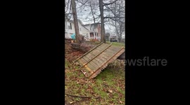 US: Significant Damage Reported As Tornadoes Hit Tennessee 5