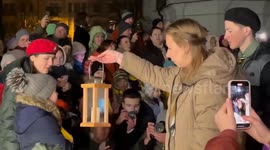 The fire of Bethlehem was met in the capital, Sofia of Kyiv