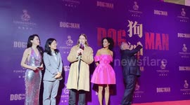 Film DogMan Chinese Premiere in Shanghai, China