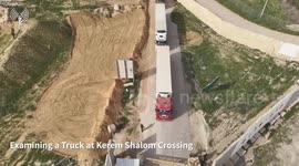 197 Aid Trucks Reach Gaza Through Kerem Shalom Inspection