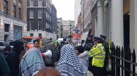 UK: Protest Erupts Outside London RSA Following Fundraising Event Held With Tzipi Hotovely