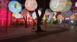 The City Hall of São Paulo inaugurated on Thursday night (14) four villages that are part of the Christmas Festival.