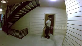 My blink doorbell camera caught my neighbor asking her police officer baby daddy for support and then he ran screaming “that baby ain’t mine” stuff like this only happens in the South of Mississippi on the gulfcoast