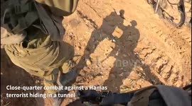 DF 188th Brigade Neutralizes Hamas Operative in Shejaiya Tunnel Clash