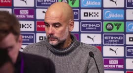 Man City 2-2 Crystal Palace: Pep Guardiola press conference