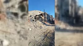 Gaza City - Deserted And Destroyed