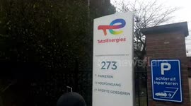 Protest erupts in The Hague against Total Energies, demanding accountability for displacement in EACOP project