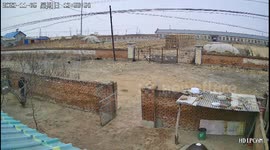 Son greets his father via CCTV to celebrate his birthday