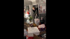 'Every Christmas Eve in my house' - Man ready to swim in a sea of Christmas presents