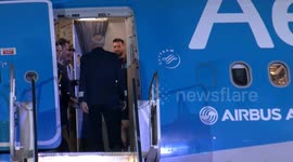 Archive Footage: Messi arrives with the Cup in Buenos Aires, Argentina