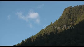 The airspace of Baima Snow Mountain National Nature Reserve.