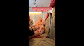 Plus size woman slammed for tips on how to bag free second seat on flights – after finding chairs ‘uncomfortable’ (part 2)
