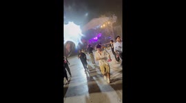 Bresh party chaos: environmental storm ravages stage in Buenos Aires