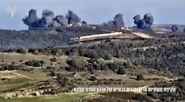 The IDF carries out airstrikes against Hezbollah sites in Lebanon