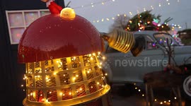 Doctor Who superfan sets up incredible Christmas display to mark 60th anniversary of the programme