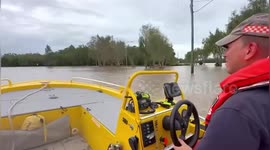 QFES Rescue Over 150 Lives, Including Furry Friends, from FNQ Floodwaters in Queensland, Australia