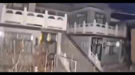 Gansu province shudders: CCTV captures terrifying earthquake moment