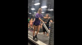 13-year-old soccer athlete hits 19mph on treadmill