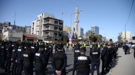 Thousands rally in Jordan to call for end of Israeli attacks in Gaza