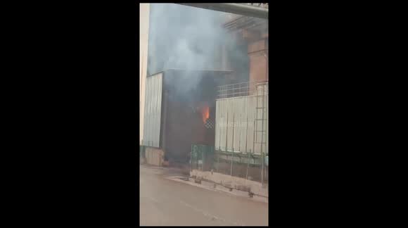 Workers Jump to Save Themselves When a Nickel Furnace Burns and Explodes in Morowali