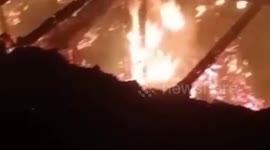 9 killed in housefire in NW Pakistan