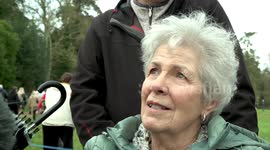 Royal enthusiasts reflect on King Charles' Christmas Day service in Sandringham, UK