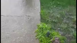 Surprise Hailstorm in Missouri