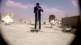 This musician beatboxing using a recorder and Loop Station is impressive