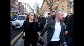 Game of Thrones star Natalie Dormer arrives at launch of Rolling Stones Exhibt