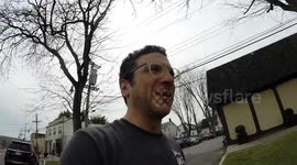 Wild Turkey in Downtown Pleasantville