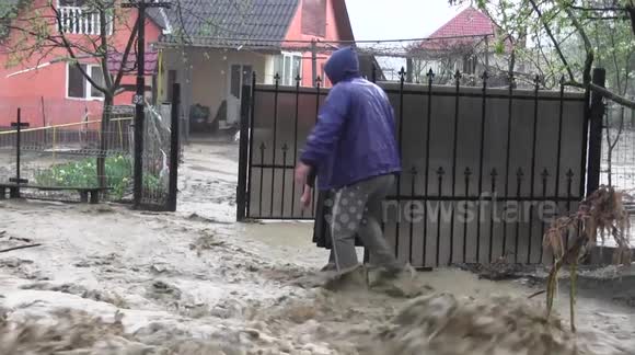 Flood in Romania