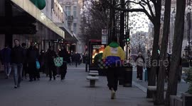 Shoppers take advantage of Boxing Day sales on Oxford Street in London, UK
