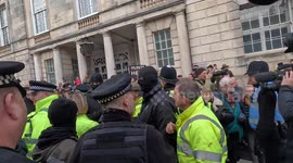 Tensions Flare at Lewes Boxing Day Hunt Amidst Scuffles in the High Street - 7 arrests made