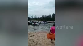 Canadian tourist injured when he falls onto speedboat propeller