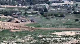 Israel On Patrol In Central Gaza