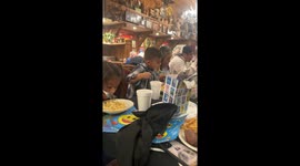 Son Enjoys Delicious Alfredo