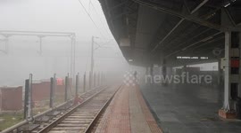 Accidental cases increase in UP due to dense fog, Meteorological Department's red alert for dense fog