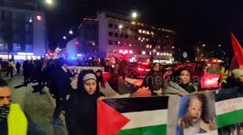 Pro-Palestinian Demonstration In Aarhus, Denmark