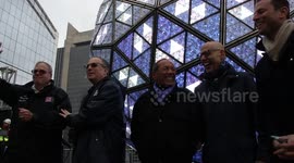New Year’s Eve Ball Unveils Special Celebratory Design in New York, USA