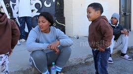 Venezuelan Migrant describes trip to US, Talks about reasons and encounters on trip (spanish)