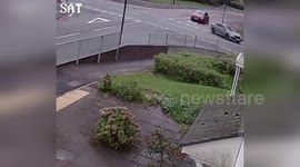 Cyclist Propelled 5 Meters into the Air in Car Collision in Coventry, UK