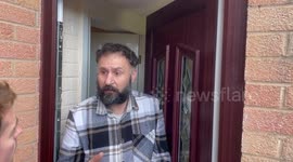 Neighbours speaks on car hit crowd during disturbance in Sheffield, UK