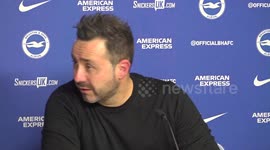 Brighton 4-2 Tottenham: Roberto De Zerbi post-match press conference 
 in Brighton and Hove, UK