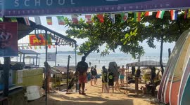 This is surfing season in Sri Lanka with surfing lessons