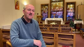 Hospital chaplain speaks on being made MBE in Belfast, UK