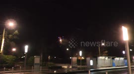 Nouvel an 2024 dans les rues de Lormont | Voitures brulées et feux d'artifices