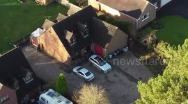 Mmurder scene in Cheadle, UK where two women were found dead in house