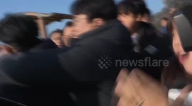 S. Korea's opposition party leader injured after being stabbed in neck