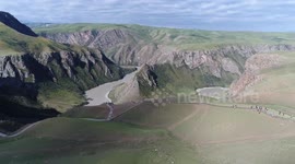 Kuaksu River Grand Canyon in Yili, China