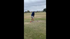 Golf Game Gets an Audience at US-Mexico Border